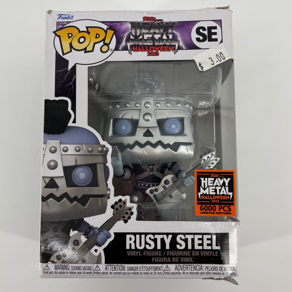 Funko Pop! SE Rusty Steel Heavy Metal Halloween 2023 LE6000 PCS Vinyl Figure New